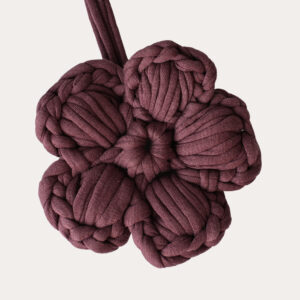 ABE Flower Charm - Bordo