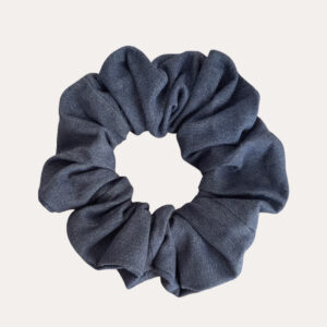 ABE Oversized Reciklirani Scrunchie - Tamno Plava